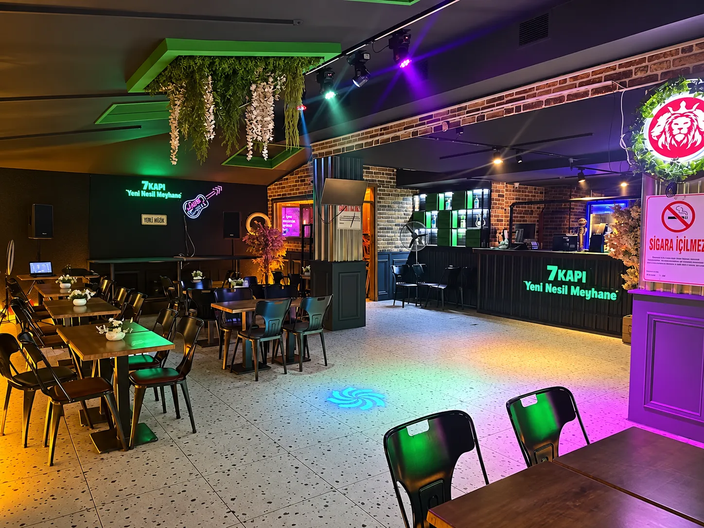 7 Kapı Yeni Nesil Meyhane salonu, Çankaya Ankara