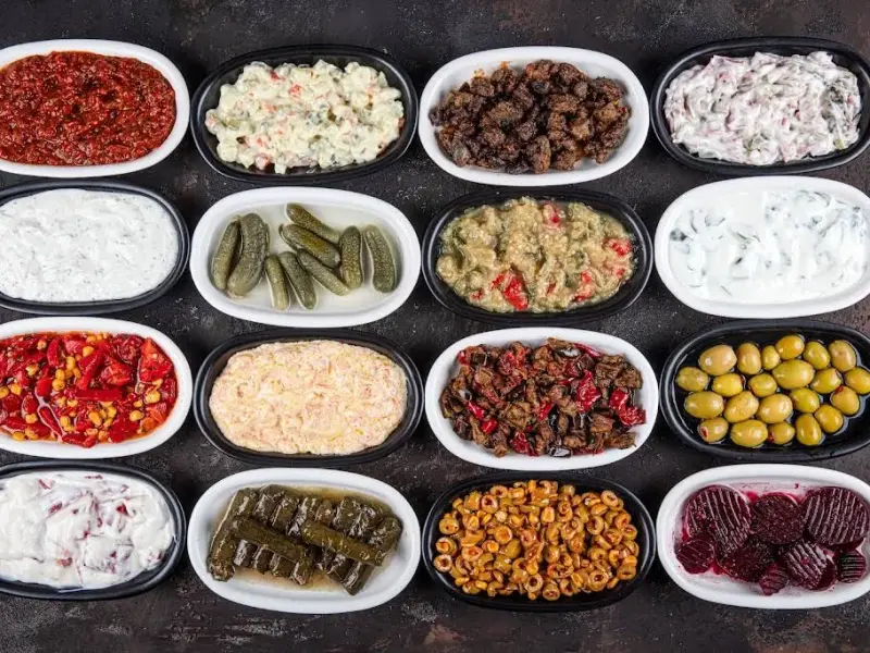 Taze meyhane mezeleri